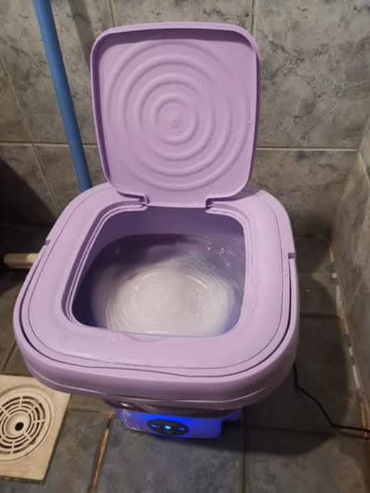 Kundomdöme från Elin med bild av MiniTvätt mini tvättmaskin